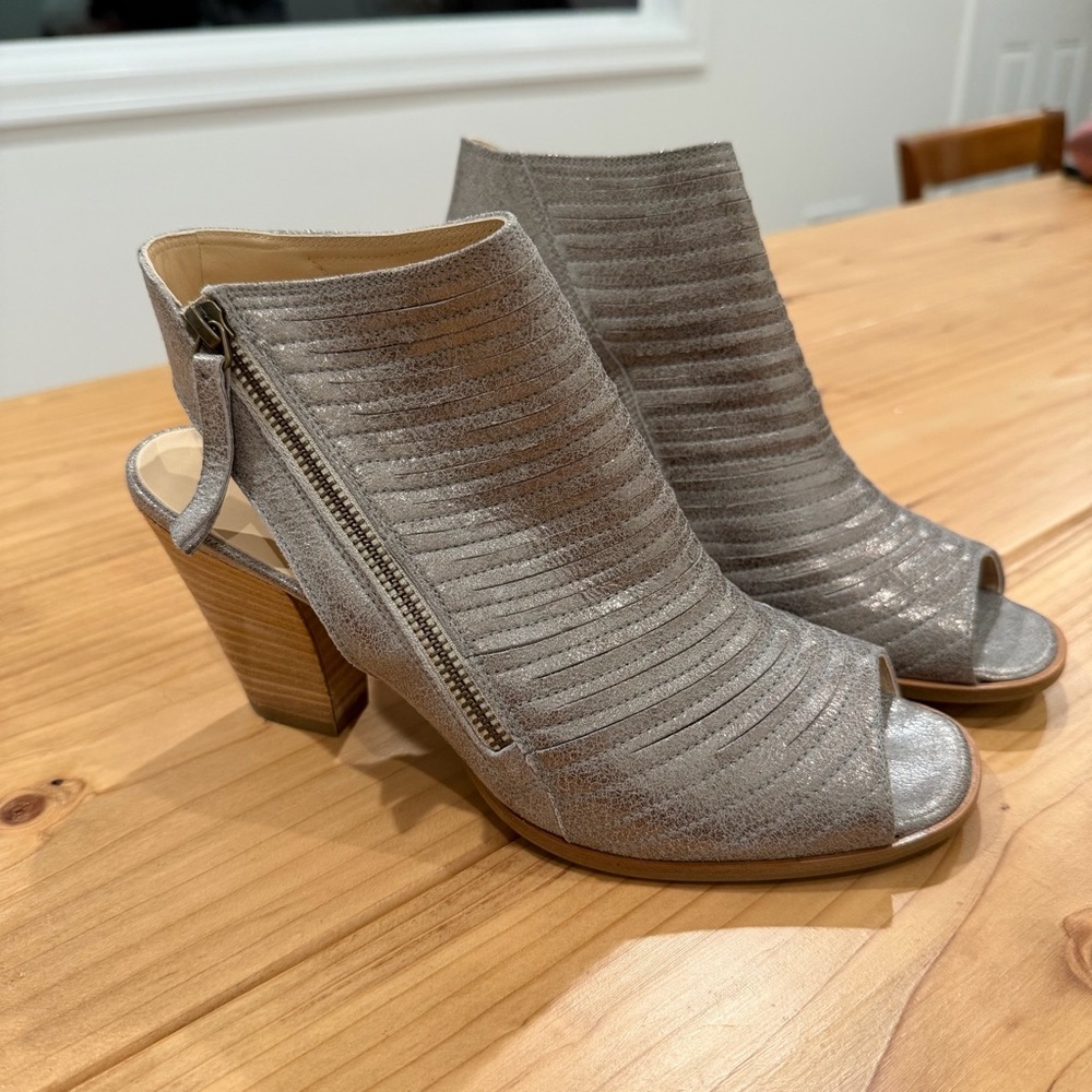 Paul Green Peep-Toe Ankle Boots